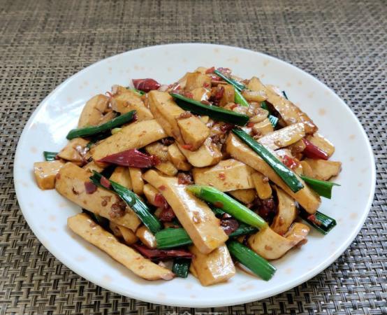 肉末辣醬炒香乾